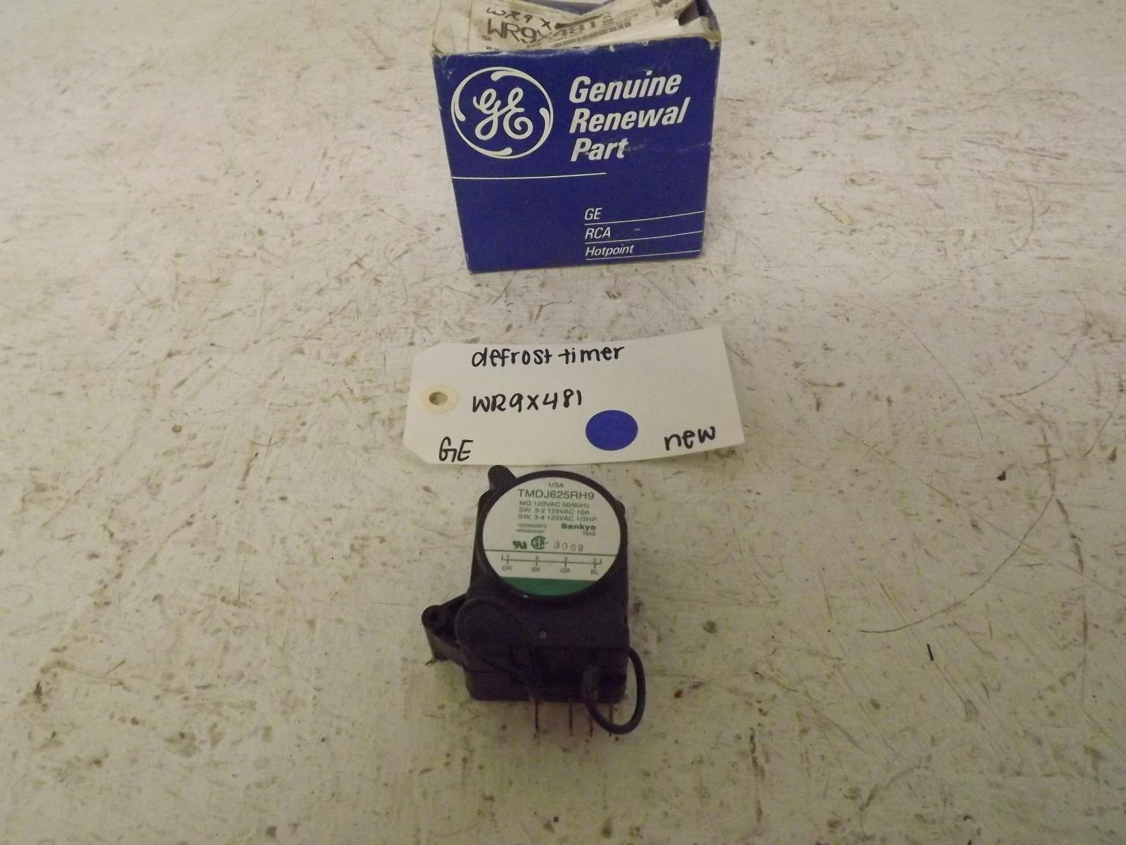 GE Refrigerator WR9X481 Defrost Timer New GE Refrigerator WR9X481 Defrost Timer New